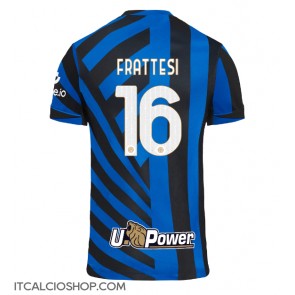 Inter Milan Davide Frattesi #16 Prima Maglia 2024-25 Manica Corta